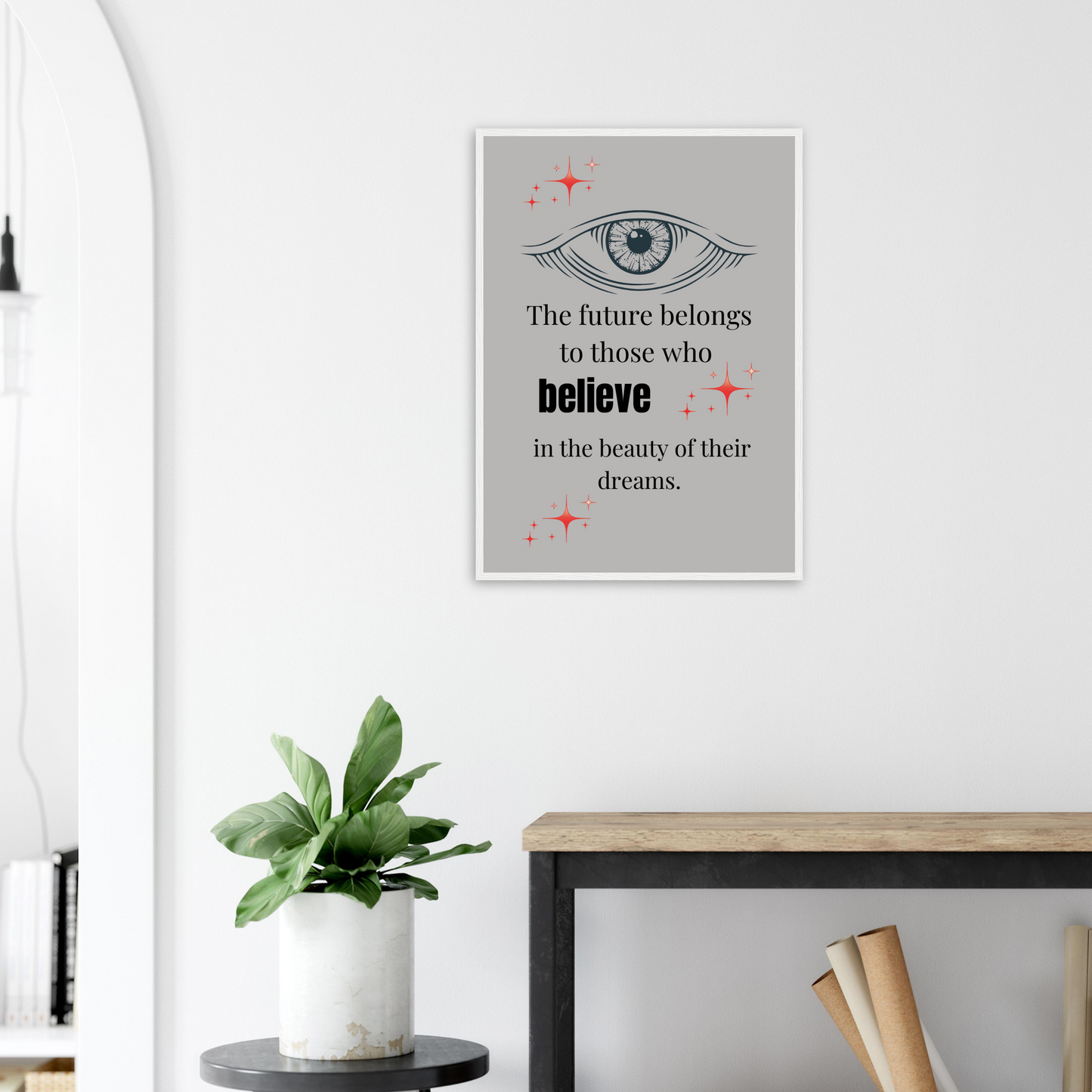 It Belongs To You Wall Art Motivational Wall Decor