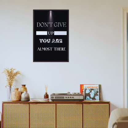 Don't Give Up Wall Art Motivational Wall Decor